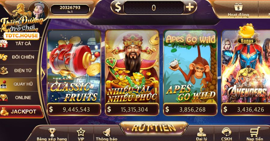 Game Nổ hũ 789 Bet