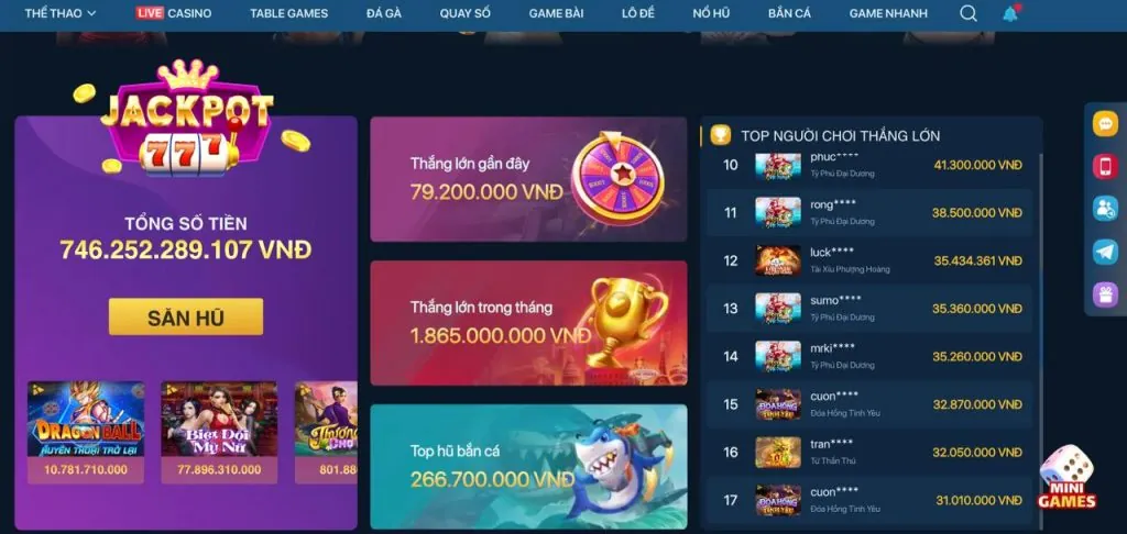 Hoàn trả cược hấp dẫn mỗi ngày tại 789 Bet